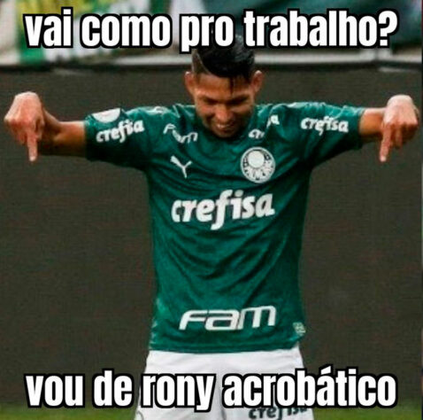 Libertadores: os memes de Palmeiras 5 x 0 Cerro Porteño, com direito a gol de bicicleta de Rony.