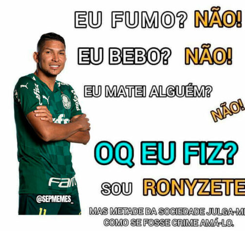 Libertadores: os memes de Palmeiras 5 x 0 Cerro Porteño, com direito a gol de bicicleta de Rony.