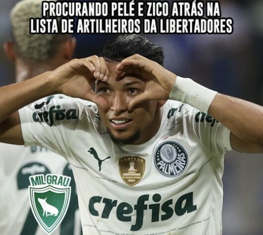 Libertadores: os memes de Palmeiras 5 x 0 Cerro Porteño, com direito a gol de bicicleta de Rony.