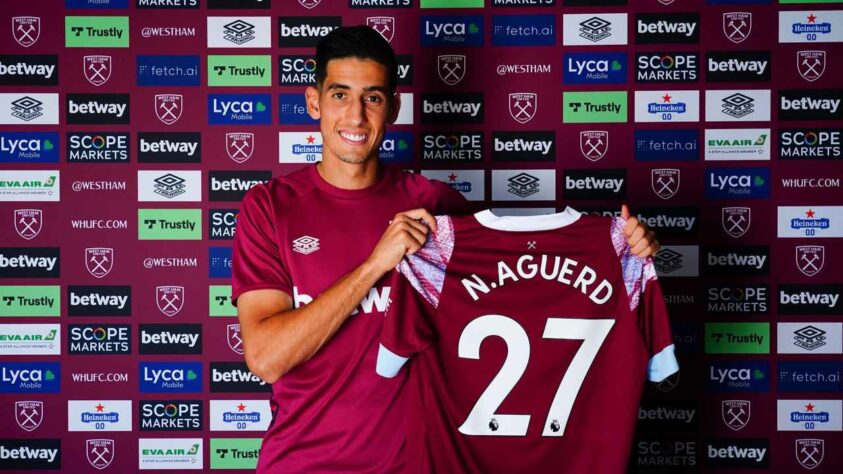 29º lugar: Nayef Aguerd (zagueiro - marroquino - 26 anos) - do Rennes (FRA) para o West Ham (ING) por 35 milhões de euros (R$ 182,8 milhões)