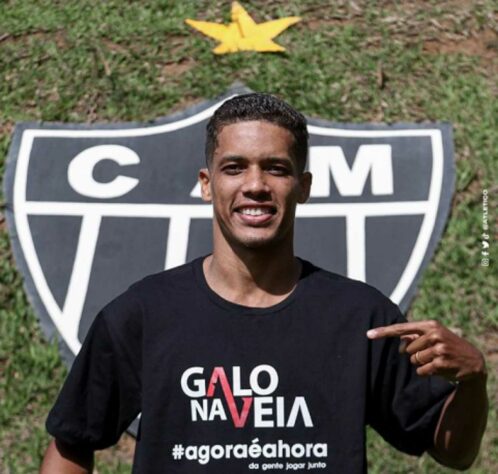 Pedrinho (24 anos) - Posição: meia - Clube: Atlético-MG - Contrato até dezembro de 2023