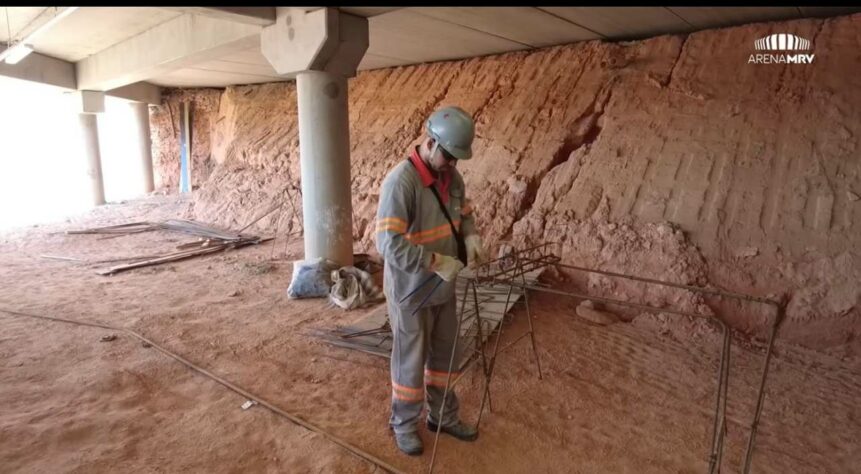 GALERIA: Veja como estão as obras do novo estádio do Atlético Mineiro