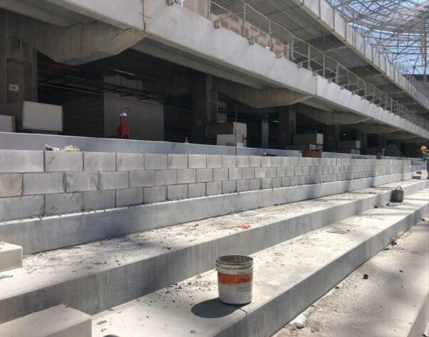 GALERIA: Veja como estão as obras do novo estádio do Atlético Mineiro