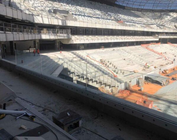 GALERIA: Veja como estão as obras do novo estádio do Atlético Mineiro