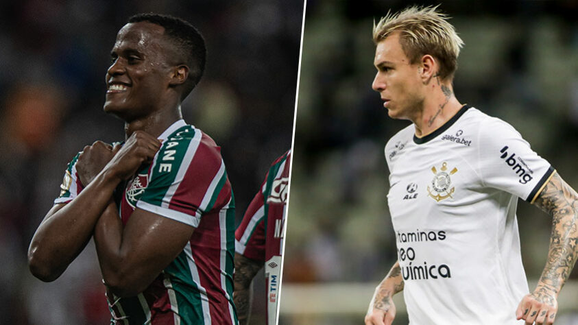 Jhon Arias (Fluminense) x Róger Guedes (Corinthians)