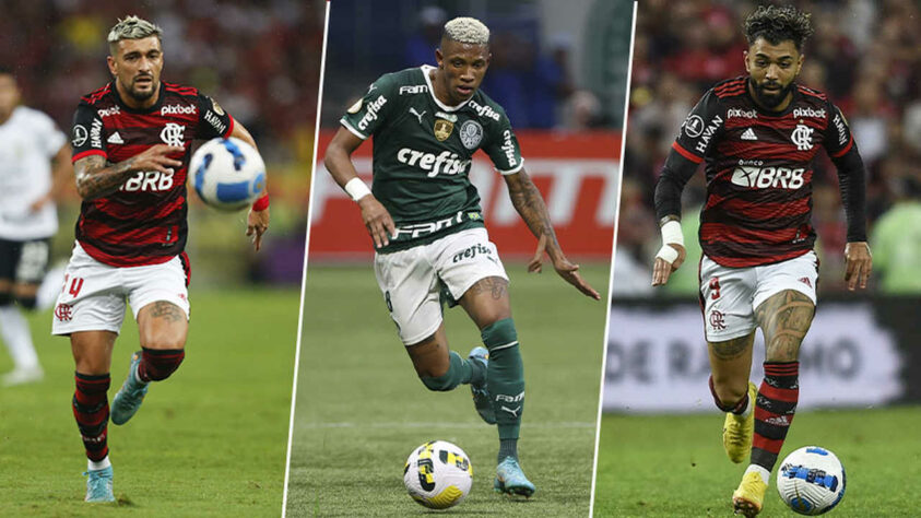 No próximo domingo (21), Palmeiras e Flamengo se enfrentam no Allianz Parque em jogo da 23ª rodada do Brasileirão 2022 e que é considerado uma final antecipada do campeonato por serem os dois primeiros times da tabela. Confira quais são os 20 jogadores com melhor valor de mercado dentro do confronto.