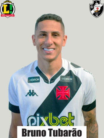 Bruno Tubarão - 6,0 - Mostrou muita vontade e participou do lance do gol do Vasco.