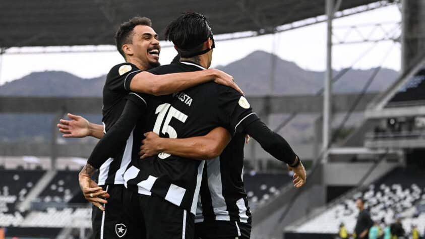 14º lugar: BOTAFOGO (27 pontos) - 24 jogos - Libertadores: 0.12% / Sul-Americana: 13.7% / Rebaixamento: 24.3%