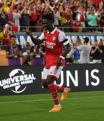 7º - Bukayo Saka (ING) - meia direita do Arsenal - 21 anos - valor de mercado: 90 milhões de euros (aproximadamente R$ 450 milhões)