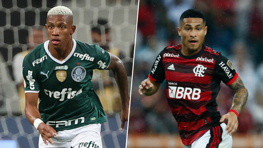 Danilo (Palmeiras) x João Gomes (Flamengo)