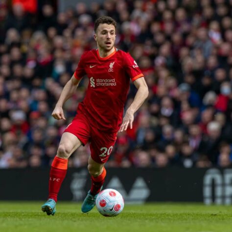 23º - Diogo Jota - ponta-esquerda do Liverpool - Valor: 60 milhões de euros (cerca de R$ 316 milhões)