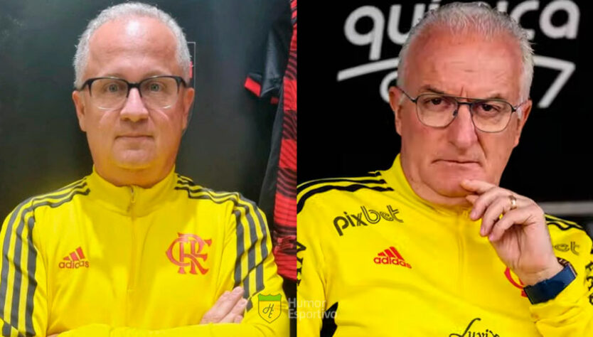 Já virou rotina! Pouco tempo depois do Flamengo anunciar um novo reforço, surge um sósia fazendo sucesso no estádio e nas redes sociais. Com o técnico Dorival Júnior não foi diferente! O Dorival da Torcida (@dorivaldatorcida) já é sensação entre os rubro-negros e tem viralizado na web nos últimos dias. Nesta galeria, separamos outros sósias que têm feito sucesso no Flamengo recentemente. Confira! (Por Humor Esportivo)