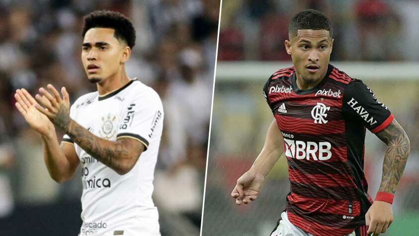 Volante: Du Queiroz (Corinthians) x João Gomes (Flamengo)