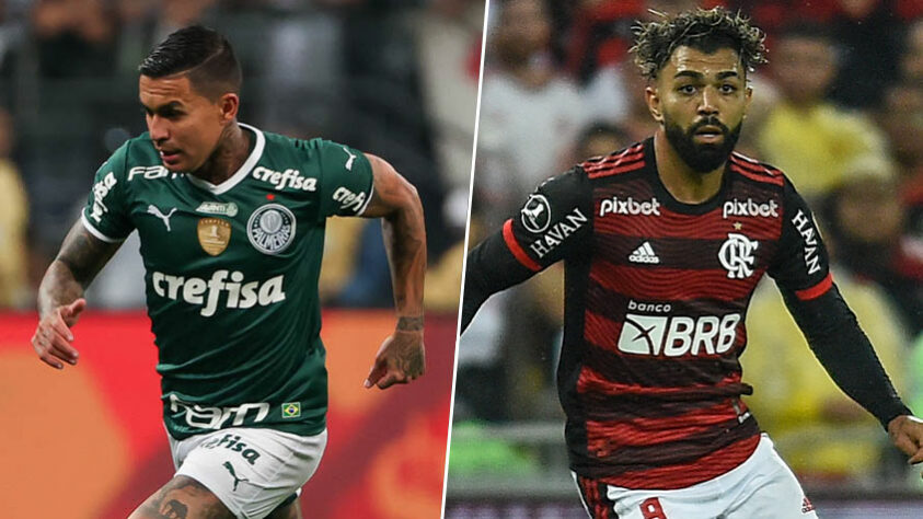 Dudu (Palmeiras) x Gabigol (Flamengo)