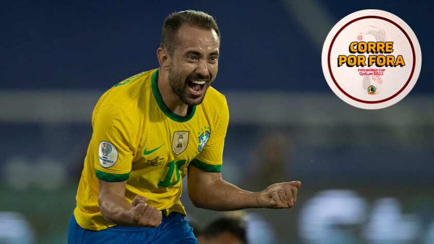 Everton Ribeiro (Flamengo) - CORRE POR FORA - Começou bem nas Eliminatórias e teve boa participação na Copa América, mas caiu de rendimento e viu a vaga ficar longe. Agora, porém, voltou a jogar bem pelo Flamengo e pode ter nova chance.