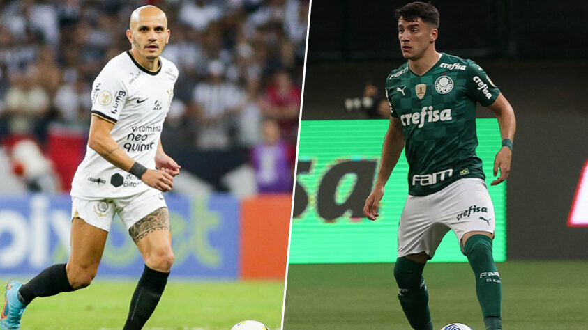 Fábio Santos (Corinthians) x Piquerez (Palmeiras)