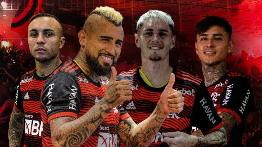 QUEM CHEGOU - Cebolinha, Vidal, Pulgar e Varela