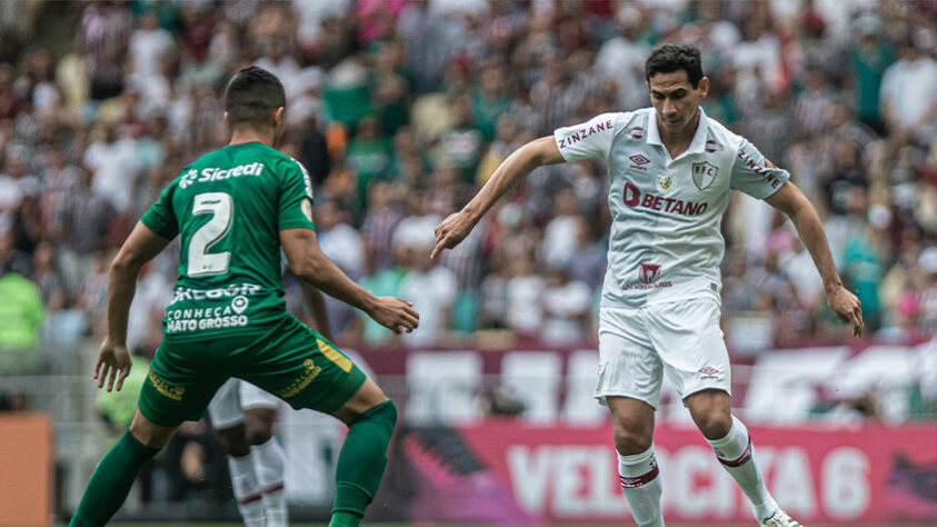 Cuiabá: Sobe - Chegou a pressionar para buscar o empate na etapa inicial. Desce - Foi dominado pelo Fluminense durante a maior parte do jogo.