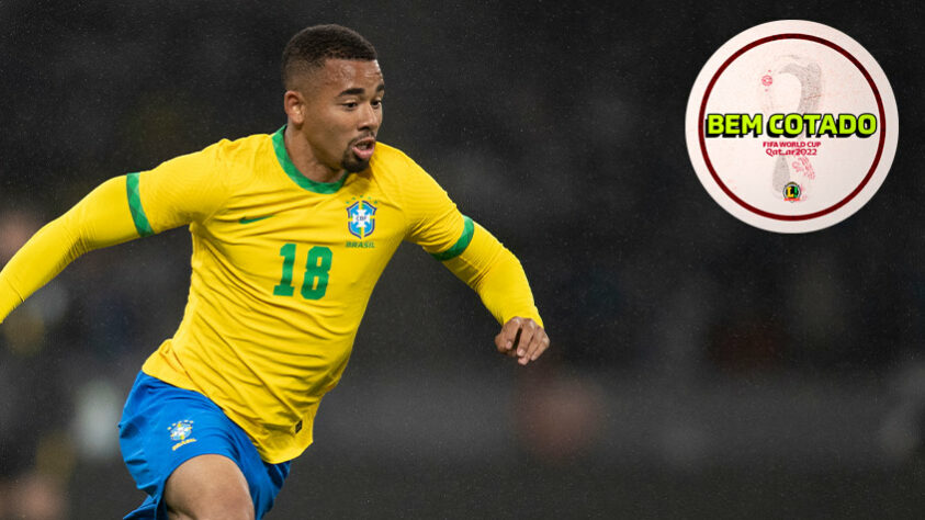 Gabriel Jesus (Arsenal-ING) - BEM COTADO - Nome de confiança de Tite, o ex-Palmeiras é importante taticamente e cresceu no fim da última temporada. Agora, no Arsenal, será protagonista e brilhou na pré-temporada com muitos gols. Concorrência, porém, é forte.