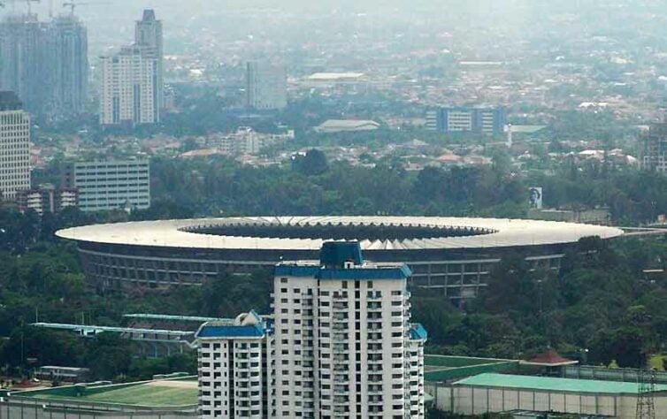 7º lugar - Gelora Bung Karno (Indonésia) - Capacidade: 88.063 pessoas