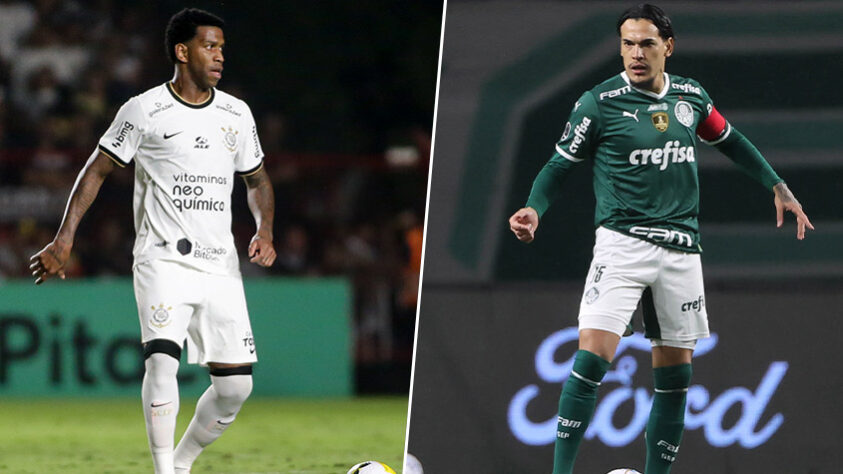 Gil (Corinthians) x Gustavo Gómez (Palmeiras)
