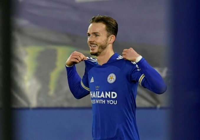 31º - James Maddison - meia-atacante do Leicester City - Valor: 50 milhões de euros (cerca de R$ 266 milhões)