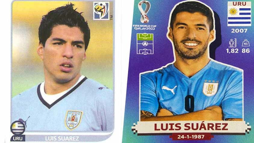Luis Suárez (atacante - Uruguai) - Primeira aparição: 2010