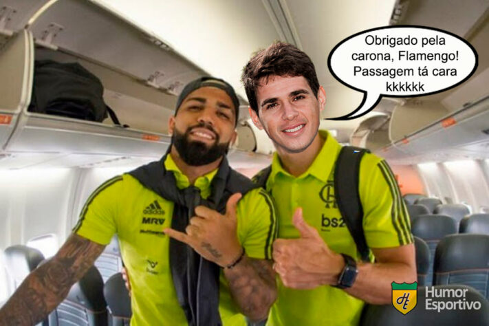 Memes: rivais provocam Flamengo após clube não conseguir contratar Oscar.