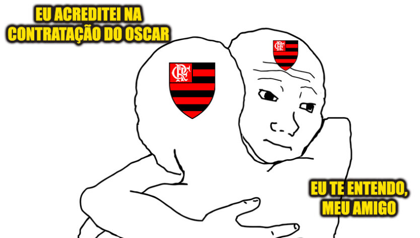 Memes: rivais provocam Flamengo após clube não conseguir contratar Oscar.