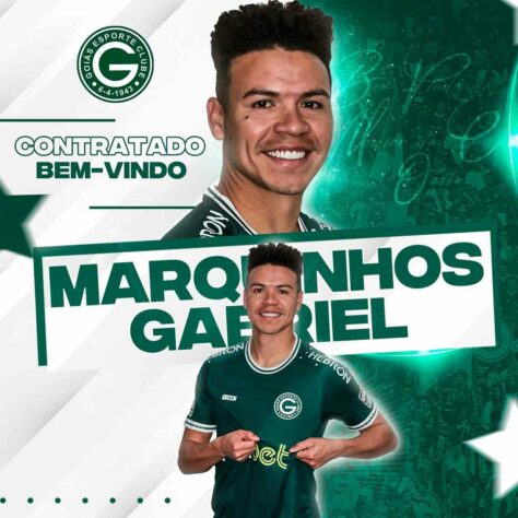 FECHADO - Goiás oficializa a chegada de Marquinhos Gabriel. Após passagem pelo Criciúma, o jogador retorna para um time da Série A e fecha a janela de transferências do Esmeraldino.