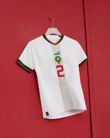 Marrocos (grupo F): camisa 2 / fornecedora: Puma