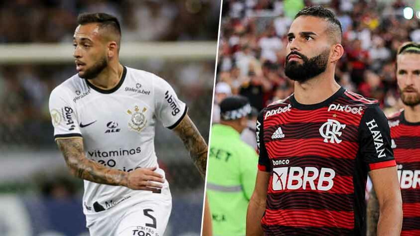 Volante: Maycon (Corinthians) x Thiago Maia (Flamengo)