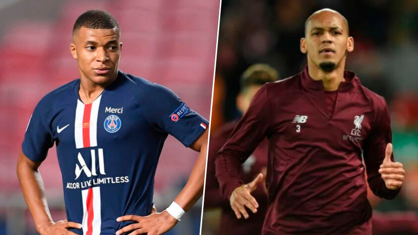 Fabinho x Mbappé: volante do Liverpool e da Seleção Brasileira também demonstrou incômodo com declaração sobre o futebol sul-americano.