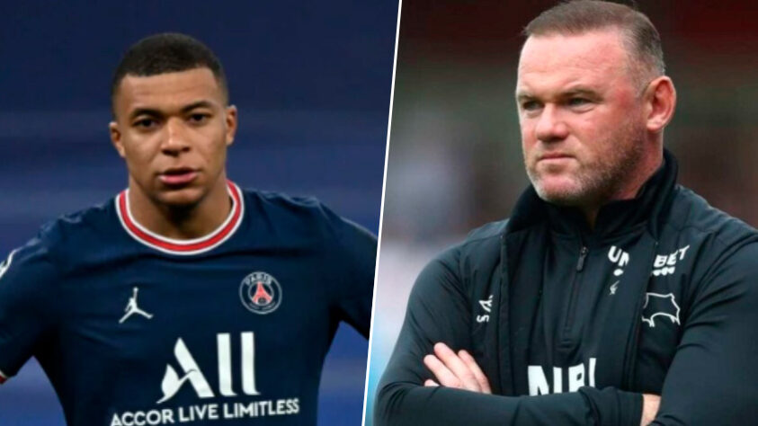 Wayne Rooney x Mbappé: ex-jogador e atual técnico do DC United critica comportamento de craque francês.