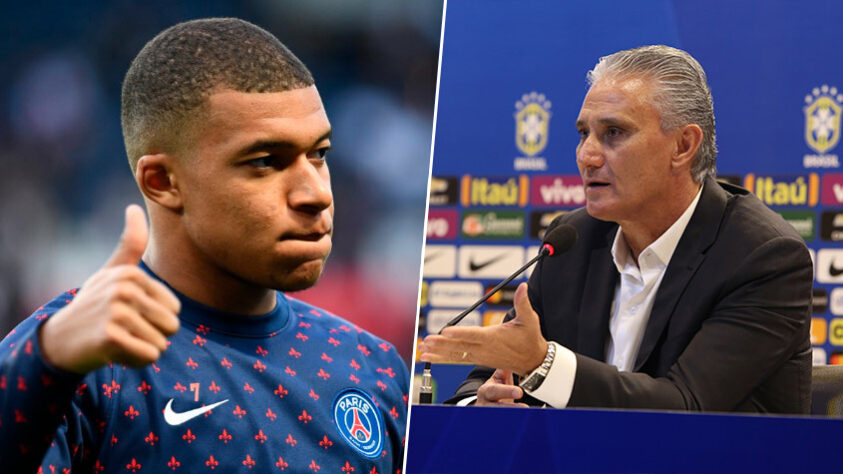 Tite x Mbappé: treinador da Seleção Brasileira rebate declaração do francês sobre o futebol sul-americano. 