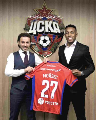 Moisés - O lateral-direito Moisés foi negociado pelo Inter ao CSKA. O clube russo pagou 1,5 milhão de euros (R$ 7,9 milhões) para ficar com o jogador em definitivo.