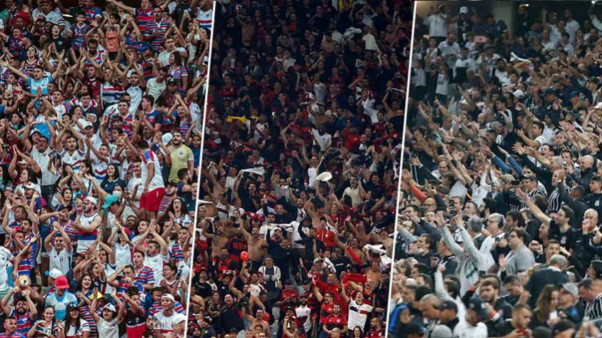 No Brasil, cada clube tenta sua melhor maneira para levar seus torcedores para o estádio. Cada local de jogo conta com sua lotação máxima e com a tentativa de sempre contar com a casa cheia. Um levantamento feito pelo Globo Esporte aponta as maiores médias de pagantes dos clubes brasileiros. Confira a seguir!