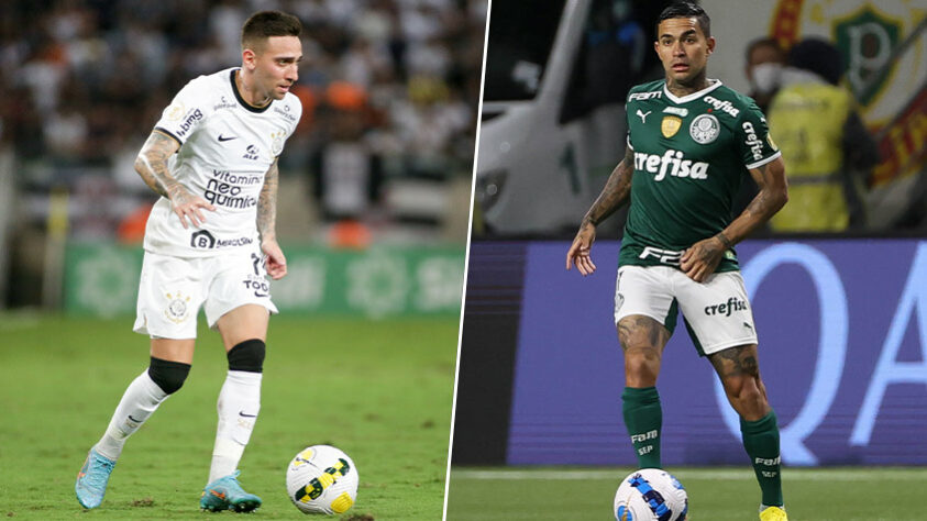 Gustavo Silva (Corinthians) x Dudu (Palmeiras)