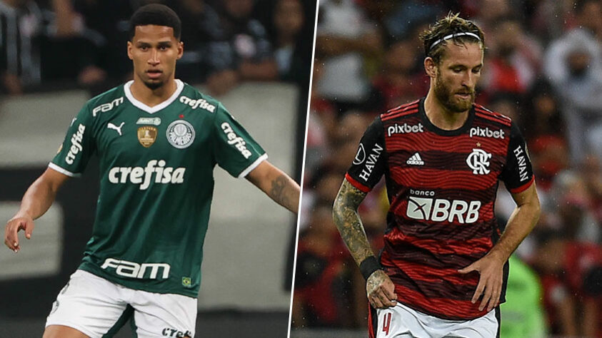 Murilo (Palmeiras) x Léo Pereira (Flamengo)