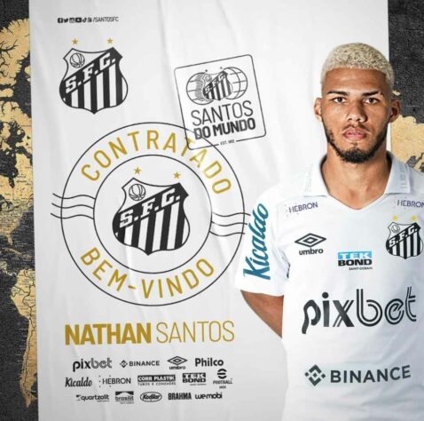 Nathan (20 anos) - Posição: lateral-direito - Clube atual: Santos - Valor de mercado: 3 milhões de euros (R$ 15 milhões)