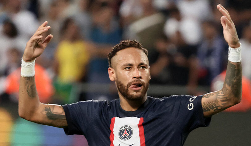 21º lugar - Neymar (Paris Saint-Germain) - 30 anos - ponta - valor de mercado: 75 milhões de euros (R$ 396,7 milhões)