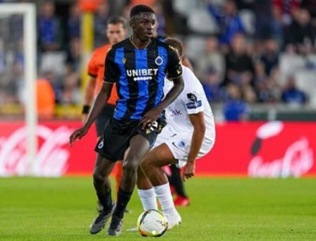 6º lugar: Noah Mbamba - volante - Bélgica - 17 anos  - Club Brugge (BEL) - valor de mercado: 4 milhões de euros (R$ 20,4 milhões)