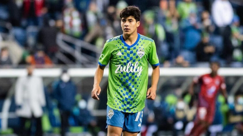 10º lugar: Obed Vargas - meia - Estados Unidos - 17 anos - Seattle Sounders (MLS) - valor de mercada: 2 milhões de euros (R$ 10,2 milhões)