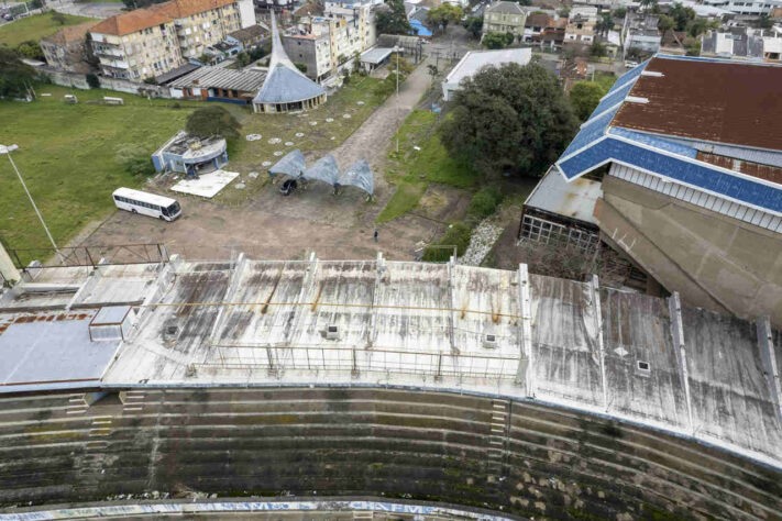 O último jogo realizado no Estádio Olímpico foi em 17 de fevereiro de 2013. 