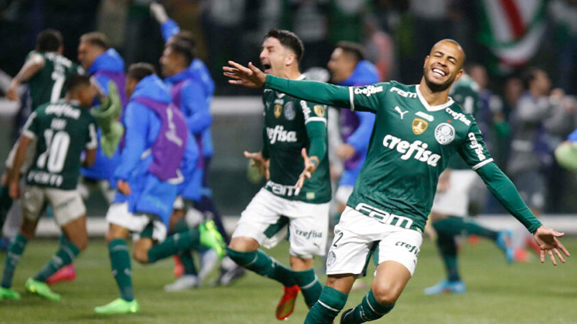 1º lugar: Palmeiras (Brasil) - Nível de liga nacional para ranking: 4 - Pontuação recebida: 304