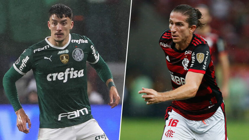 Piquerez (Palmeiras) x Filipe Luís (Flamengo) 