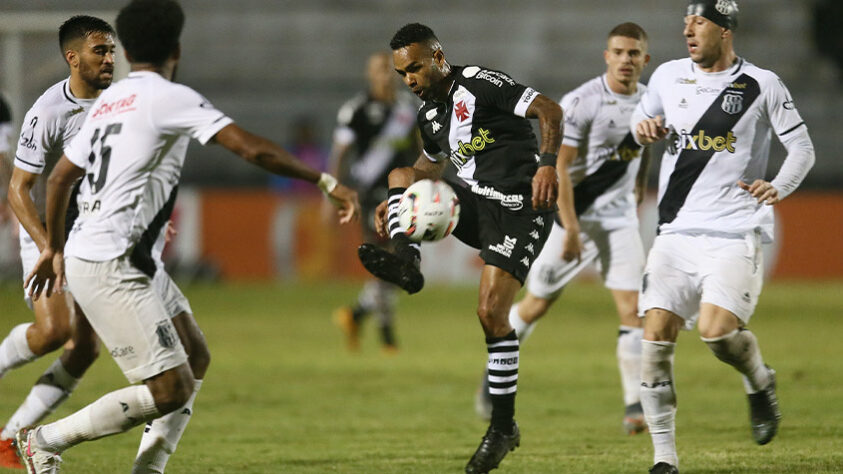 Ponte Preta: Sobe - Começou o jogo imprimindo um forte ritmo, sem deixar o Vasco jogar. No final do segundo tempo buscou a virada. | Desce - Deixou o Cruz-Maltino se encontrar no final do primeiro tempo e sofreu o gol de empate. Deu muitos espaços e por pouco não sofreu a virada.