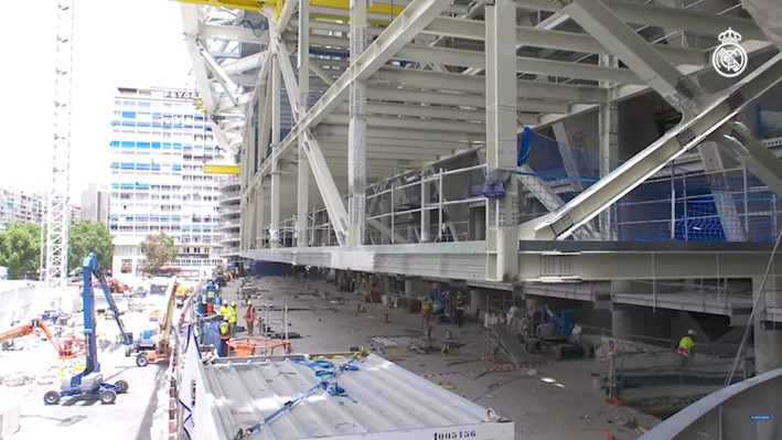 GALERIA: Veja como estão as obras do novo estádio do Real Madrid