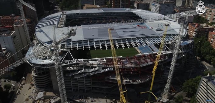 GALERIA: Veja como estão as obras do novo estádio do Real Madrid