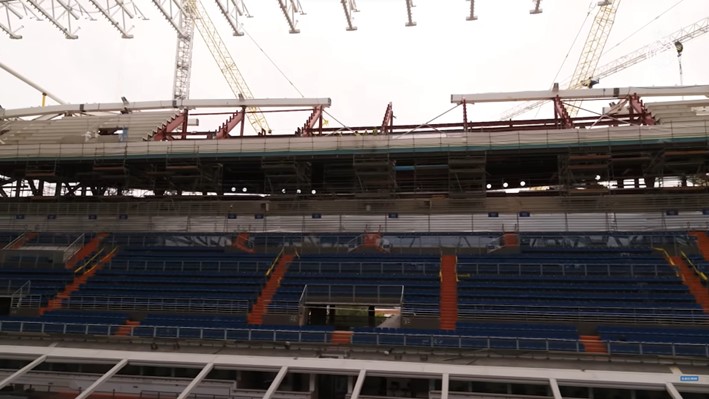 GALERIA: Veja como estão as obras do novo estádio do Real Madrid